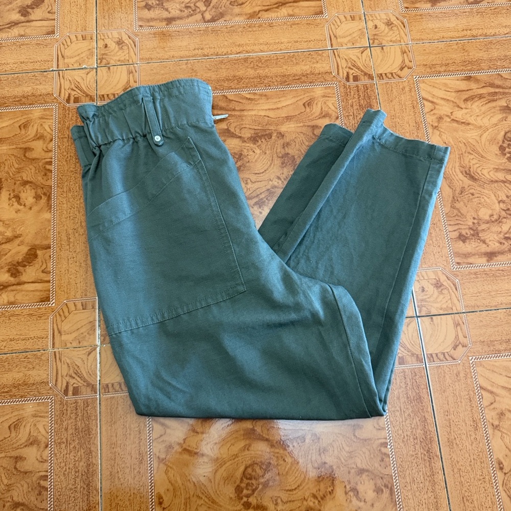 Banana Republic Dark Green Trousers